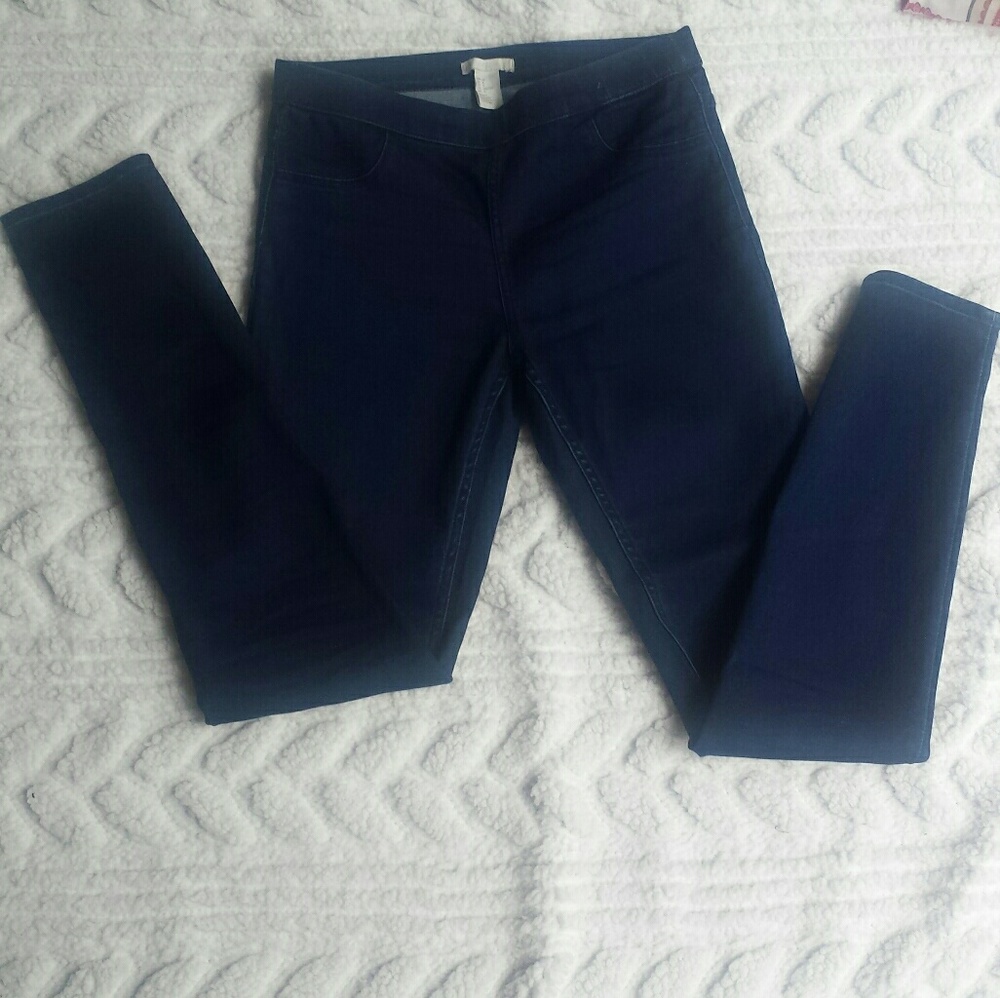H&M jeans denim leggings stretch